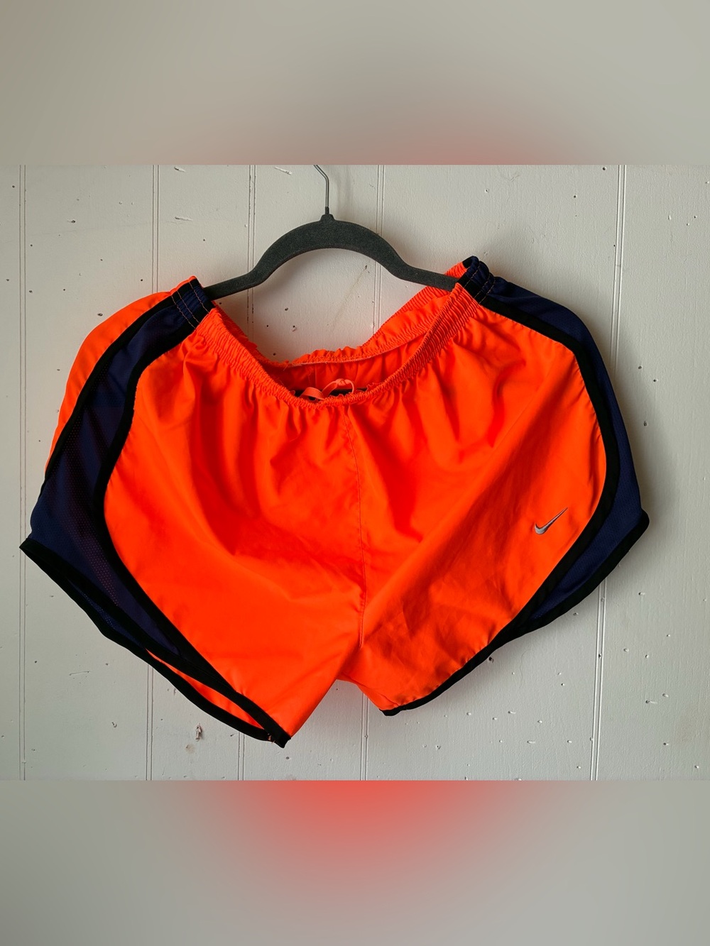 Women’s Nike Neon Orange Athletic Shorts